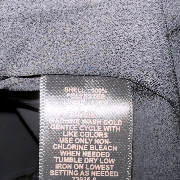 NWT Ryegrass Special Occasion lace lined black Holiday Whimsigoth blouse Top 3X - Picture 4 of 4